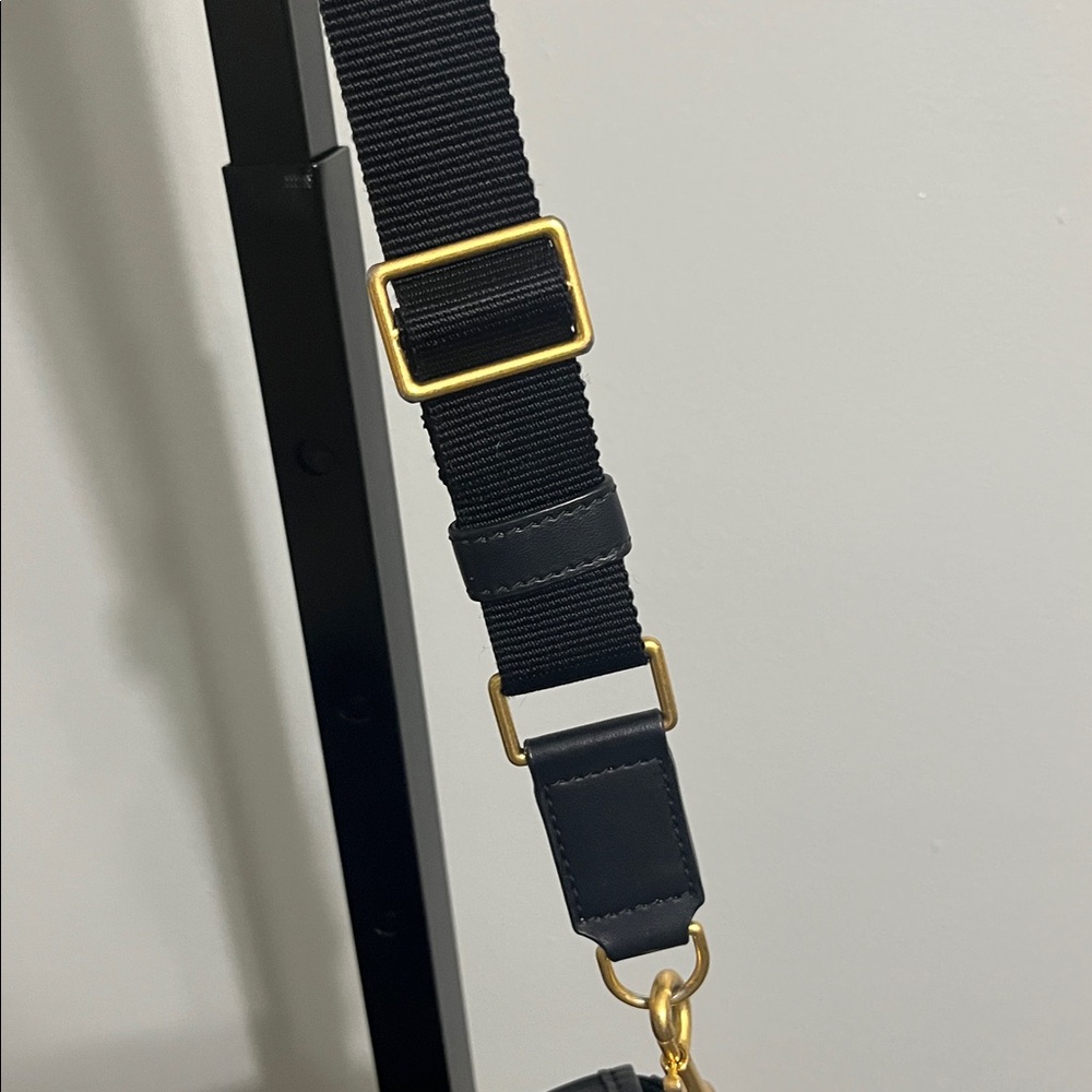 Tory Burch Black Nylon Crossbody with Gold Hardware 58044 Perry purse bag - Picture 7 of 13